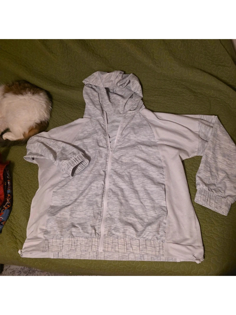 Brand new Men's 3X Cali Sport active wear mesh full-zip hoodie